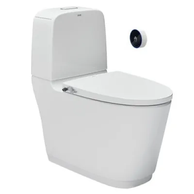 Bồn cầu 2 khối xả tự động nắp rửa cơ Inax ACT-832+CW-S15VN