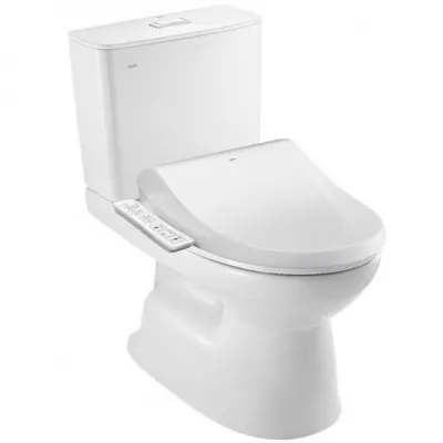 Bồn cầu 2 khối nắp điện tử Inax C-514A+CW-H18VN