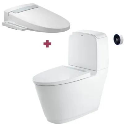 Bồn cầu 2 khối xả tự động nắp điện tử Inax ACT-832+CW-H20VN