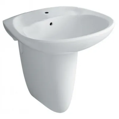 Chậu lavabo treo tường L-284V/L-284VC kèm chân ngắn