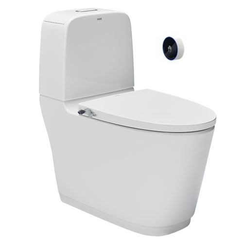 Bồn cầu 2 khối xả tự động nắp rửa cơ Inax ACT-832+CW-S15VN
