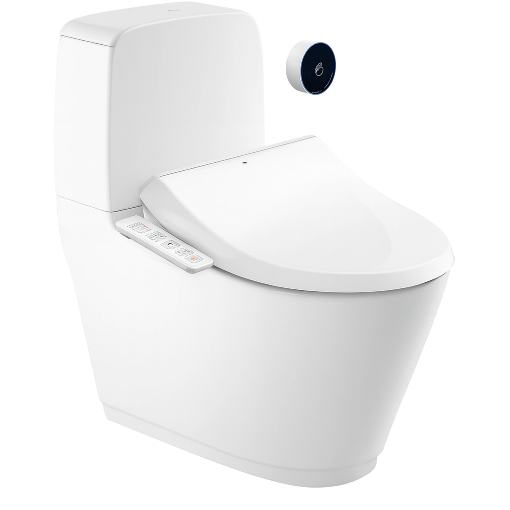 Bồn cầu 2 khối tự động xả nắp điện tử Inax ACT-832+CW-H17VN