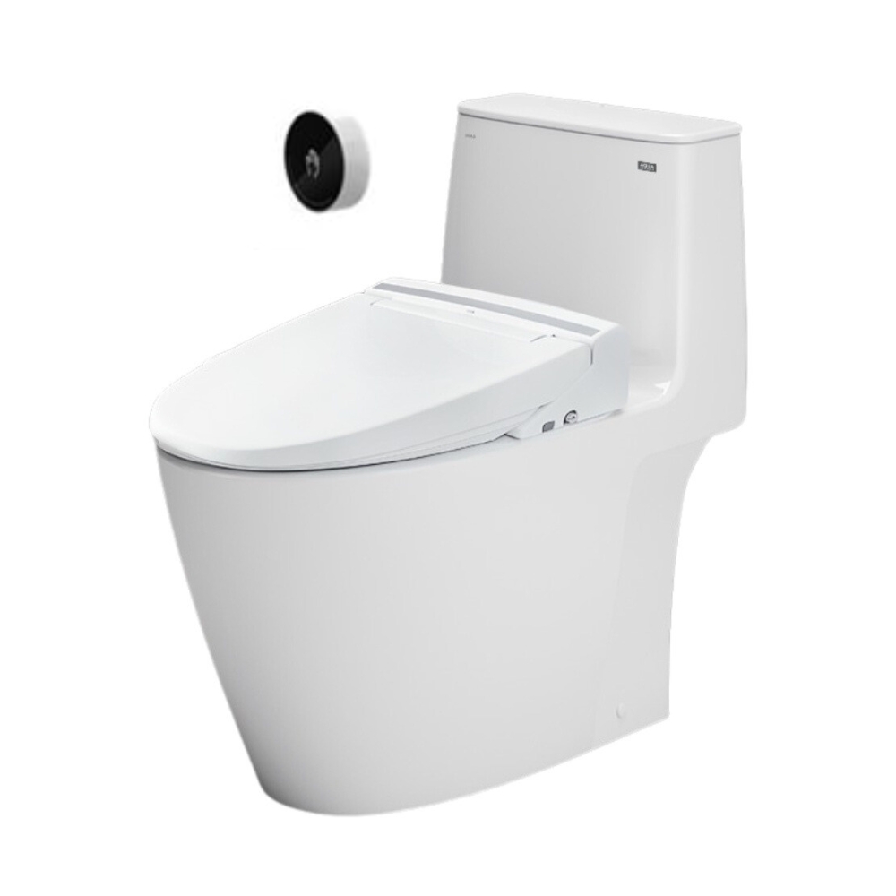 Bồn cầu 1 khối nắp điện tử tự động xả Inax ACT-902+CW-KB22AVN