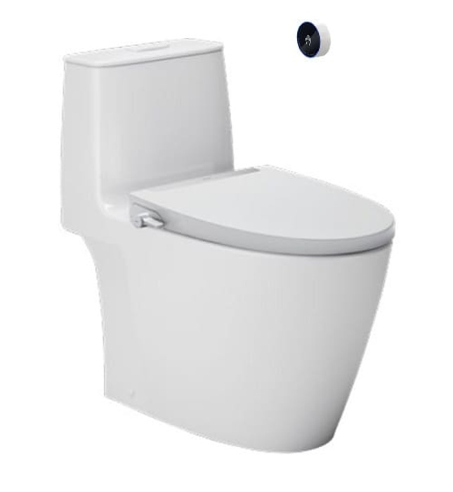Bồn cầu 1 khối xả tự động nắp rửa cơ Inax ACT-902+CW-S32VN