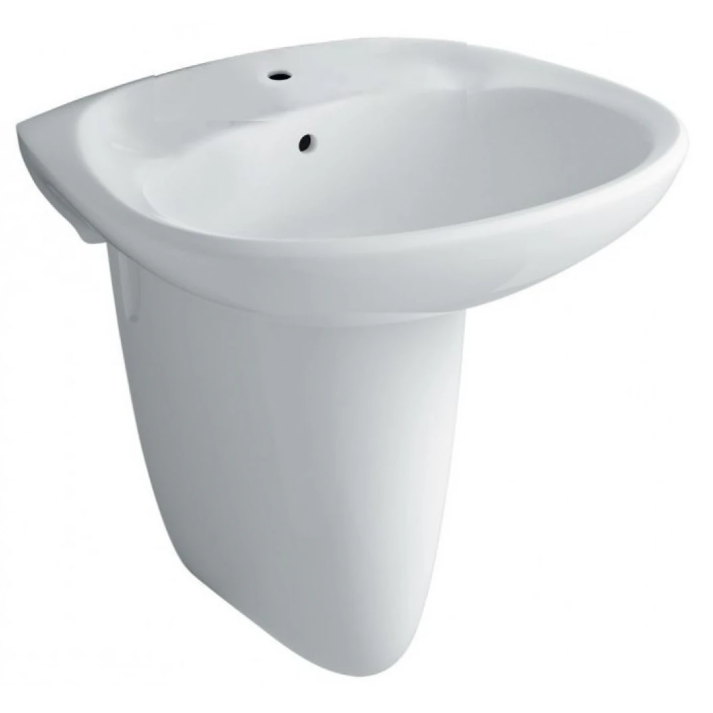 Chậu lavabo treo tường L-284V/L-284VC kèm chân ngắn