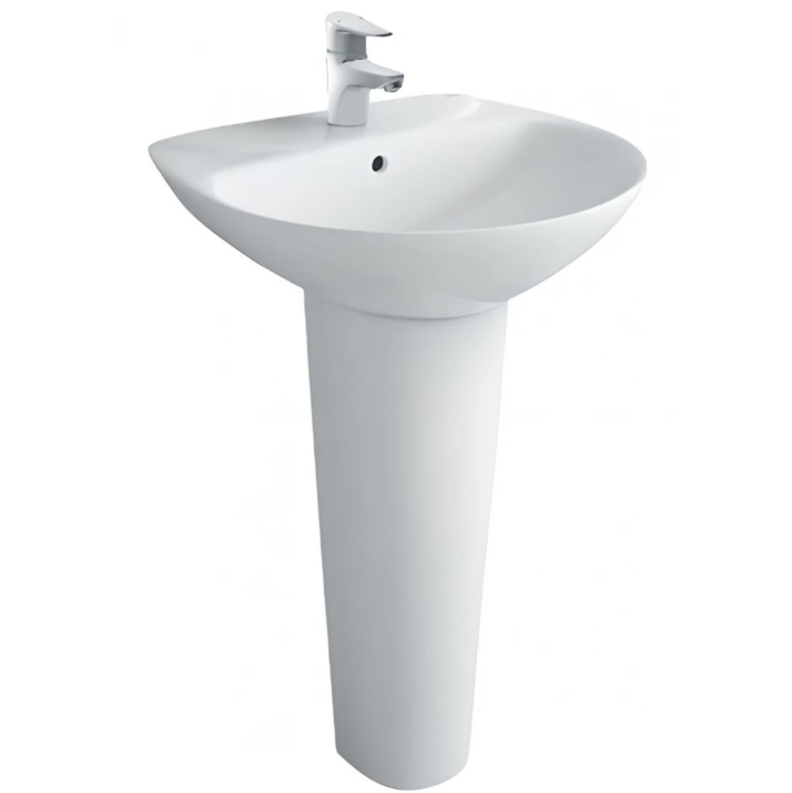 Chậu treo tường L-288V/L-288VD kèm chân chậu dài